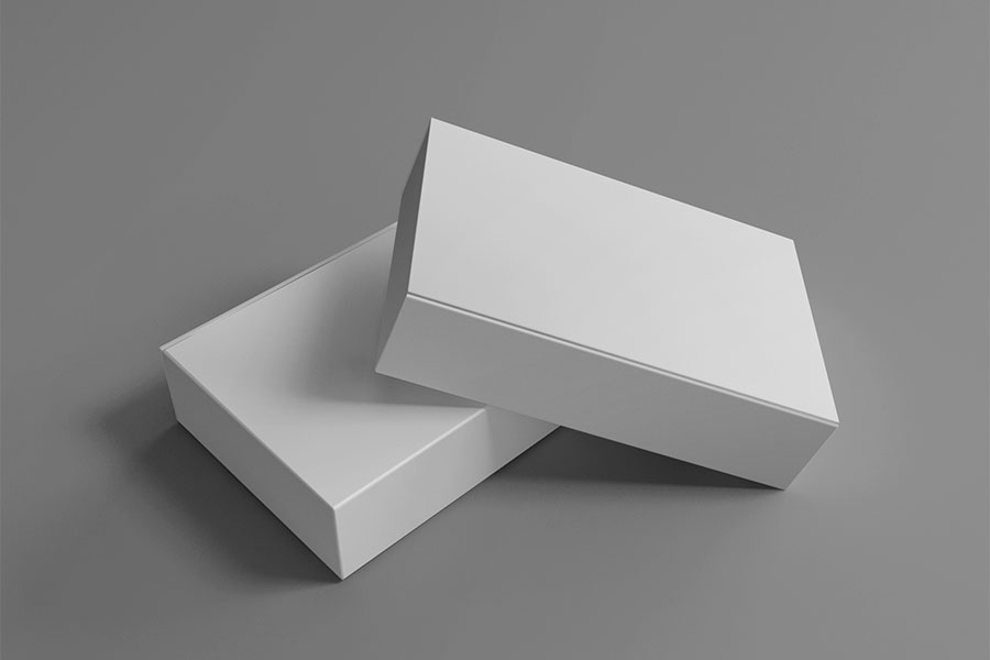white-rigid-boxes